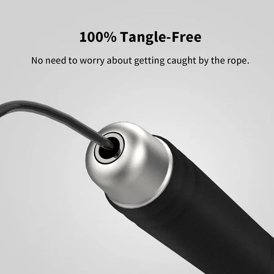 VeltrixFit - Tangle-free Adjustable Speed Jumping Rope