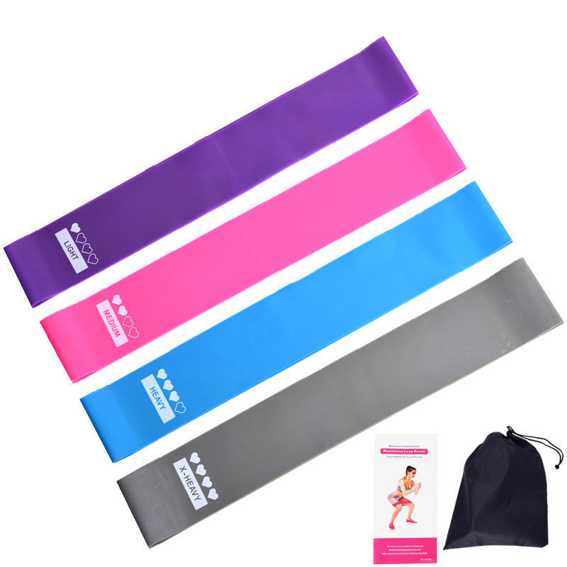 VeltrixFit Resistance Bands - Elastic Booty Bands for Home & Gym Workouts