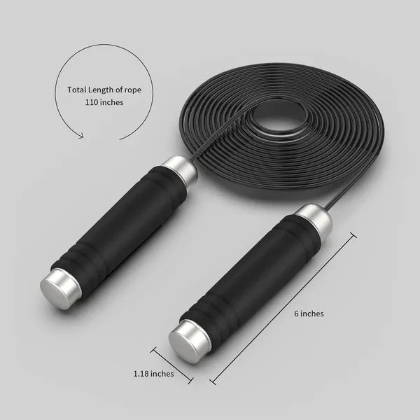 VeltrixFit - Tangle-free Adjustable Speed Jumping Rope